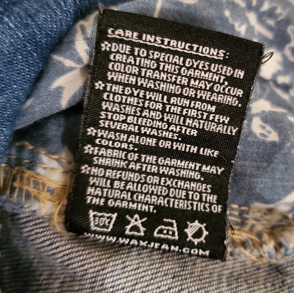 Wax Jean Women's Booty Shorts Size Small - Picture 8 of 8